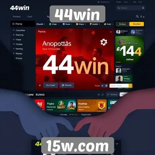 Análise da interface de usuários do 44win